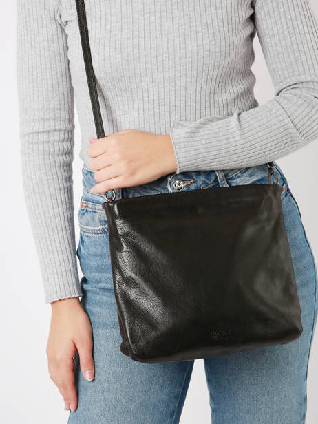 Sac BandouliÃ¨re Basilic pepper Noir smart BSMA09 vue secondaire 1