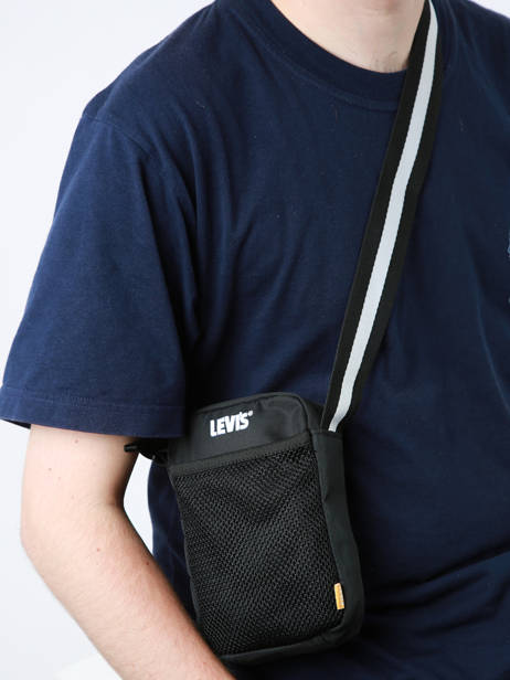 Sac BandouliÃ¨re Levi's Noir crossbody 234984 vue secondaire 1