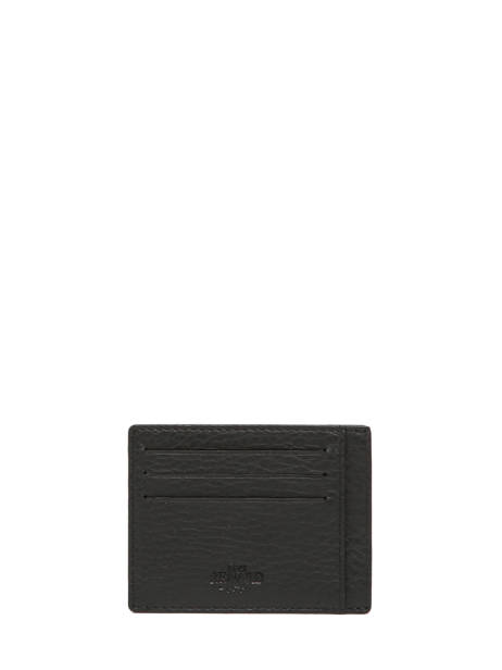 Porte-cartes FoulonnÃ© Cuir Yves renard Noir foulonne 2330