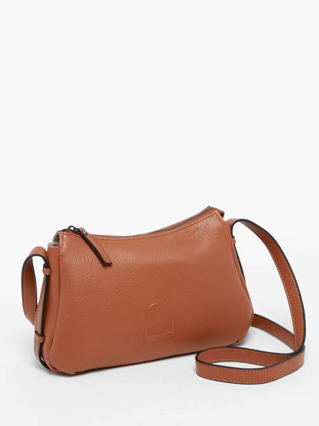 Sac BandouliÃ¨re Balade Cuir Etrier Marron balade EBAL13 vue secondaire 2