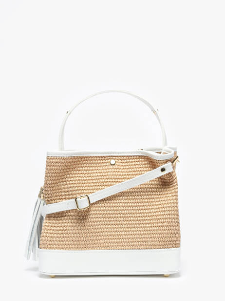 Sac PortÃ© Main Capri Milano Blanc capri CP23113 vue secondaire 4