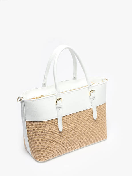 Sac PortÃ© Main Capri Milano Blanc capri CP23111 vue secondaire 2