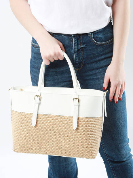 Sac PortÃ© Main Capri Milano Blanc capri CP23111 vue secondaire 1