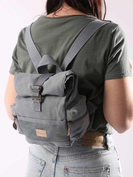 Sac Ã  Dos Rolltop S Narcisse Woomen Bleu narcisse WNAR04 vue secondaire 1