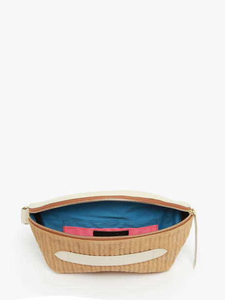 Sac Ceinture Neufmille Cuir Daim FaÃ§on TressÃ© Marie martens Beige neufmille CVT vue secondaire 3