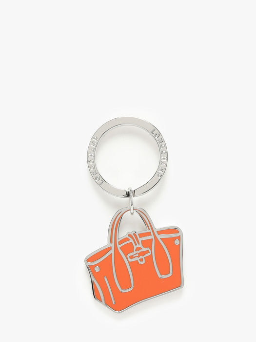 Longchamp Metal Porte clÃ©s Orange