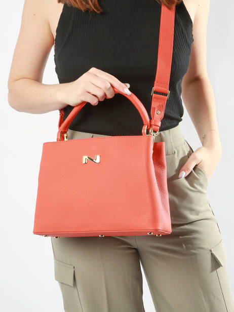 Sac Ã  Main Magnolia Cuir Nathan baume Orange eden 3 vue secondaire 1