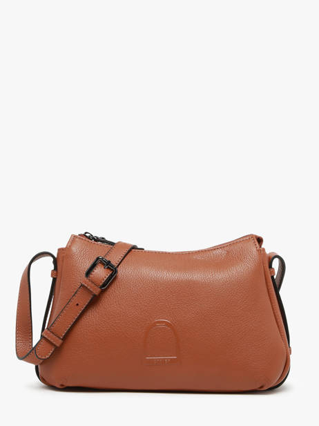 Sac BandouliÃ¨re Balade Cuir Etrier Marron balade EBAL13