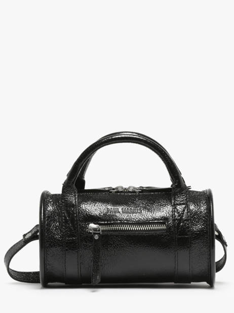 Sac BandouliÃ¨re Charlie Ã‰clipse Cuir Paul marius Noir eclipse CHARIECL