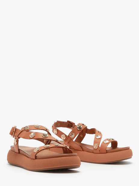 Sandales En Cuir Inuovo Vert women A96019 vue secondaire 2