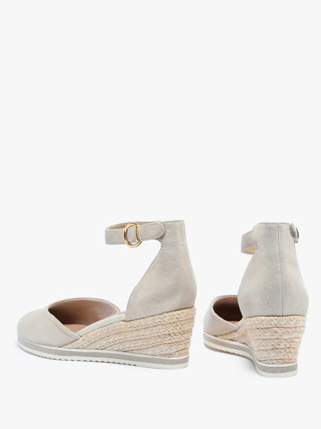 Escarpins Semelle CompensÃ©e En Cuir Tamaris Blanc women 42 vue secondaire 3