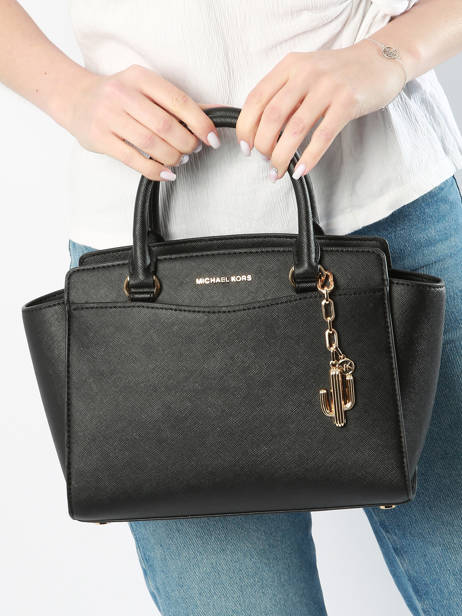 Sac PortÃ© Main Selma Michael kors Noir selma S4BLMS2O vue secondaire 1