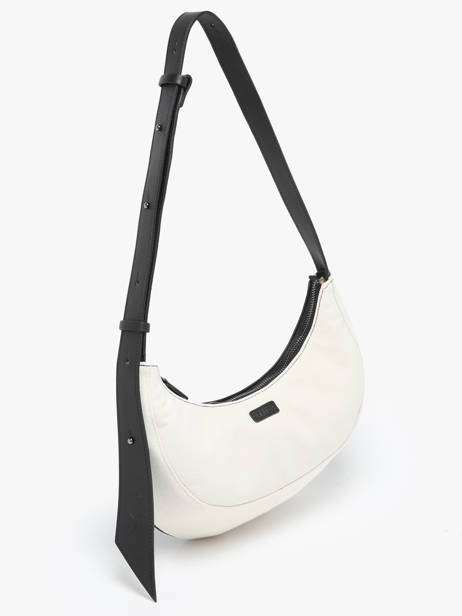 Sac PortÃ© Ã©paule M Sosoomao Coton Et Cuir Etrier Noir sosoomao coton ECSC057M vue secondaire 2