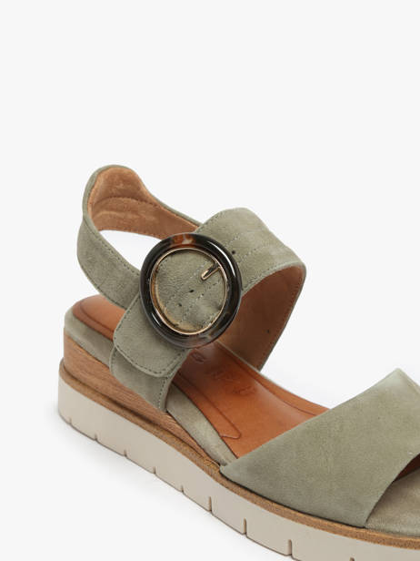 Sandales En Cuir Tamaris Vert accessoires 42 vue secondaire 1