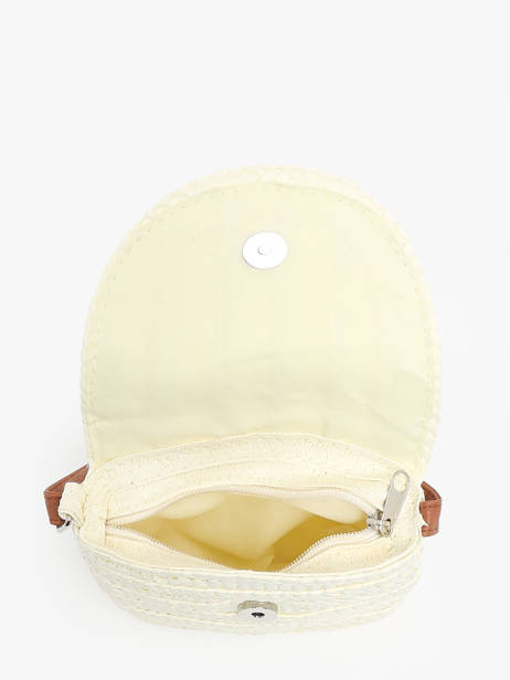 Sac BandouliÃ¨re Miniprix Blanc kids 2303 vue secondaire 1