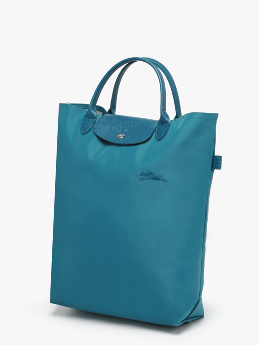Longchamp Le pliage green Sacs portÃ© main Bleu