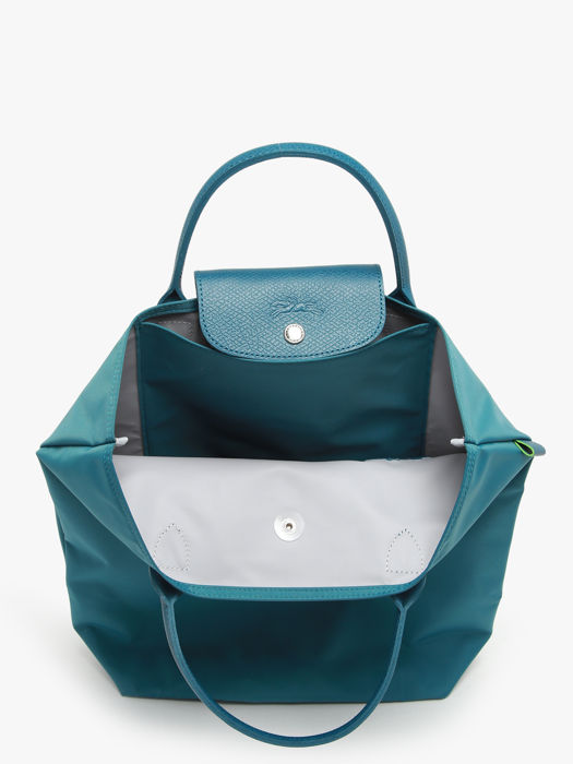 Longchamp Le pliage green Sacs portÃ© main Bleu