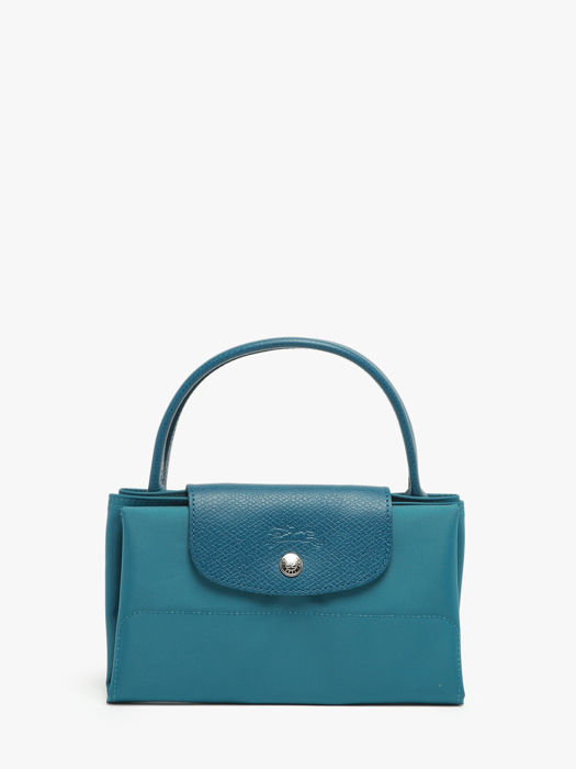 Longchamp Le pliage green Sacs portÃ© main Bleu