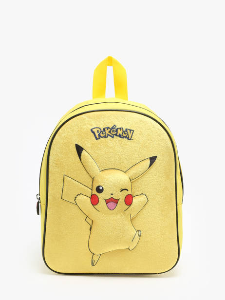 Sac Ã  Dos 1 Compartiment Pokemon Jaune energie electrique 24HK201E