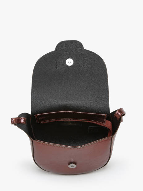 Sac Bandoulière Nine Cuir Milano Marron nine NI24064 vue secondaire 3