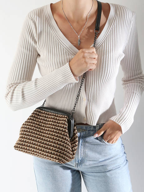 Sac BandouliÃ¨re Davrina Milano Marron davrina DA24061 vue secondaire 1