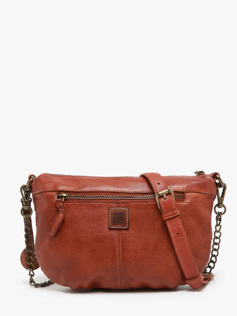 Sac Bandoulière Heritage Cuir Biba Marron heritage CAE1L vue secondaire 4