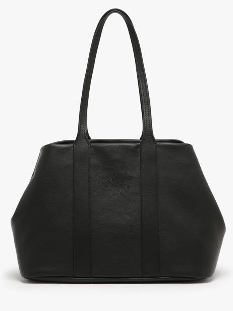 Sac PortÃ© Ã©paule City Court Cuir Lacoste Noir city court NF4633IE vue secondaire 4