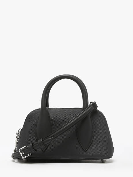 Sac BandouliÃ¨re Daily City Lacoste Noir daily city NF4763DZ vue secondaire 4