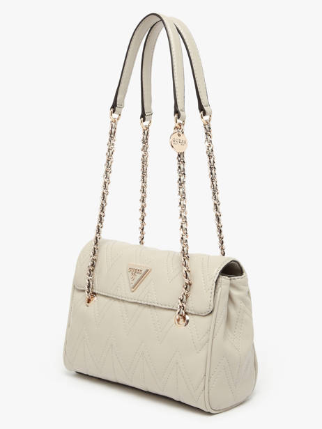 Sac PortÃ© Ã©paule Eda Guess Beige eda QG950520 vue secondaire 2