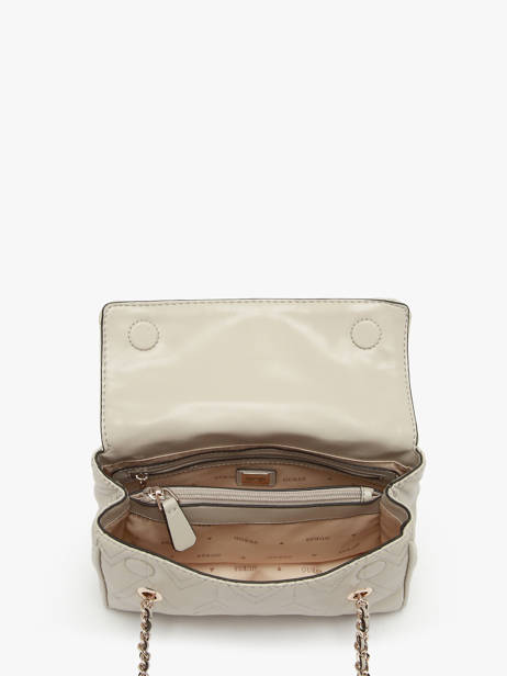 Sac PortÃ© Ã©paule Eda Guess Beige eda QG950520 vue secondaire 3