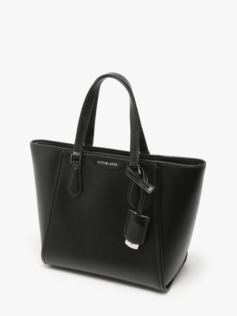 Sac BandouliÃ¨re Taryn Cuir Michael kors Noir taryn F4STBC1L vue secondaire 2