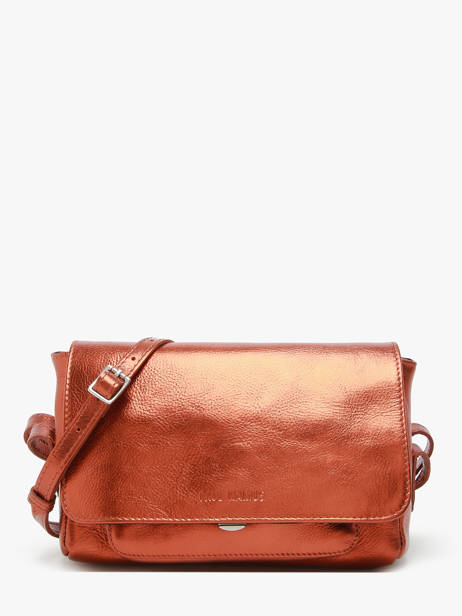 Sac BandouliÃ¨re Diane S Ginger Cuir Paul marius Orange ginger DIANSGIN