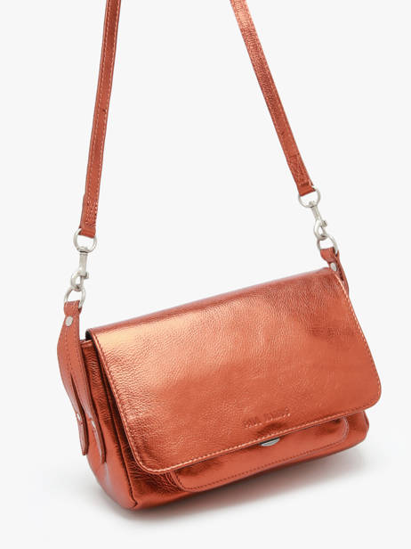 Sac BandouliÃ¨re Diane S Ginger Cuir Paul marius Orange ginger DIANSGIN vue secondaire 1