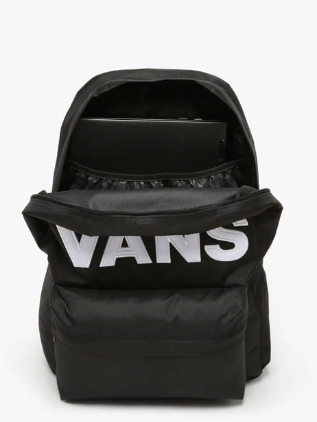 Sac Ã  Dos 1 Compartiment Vans Noir backpack VN000H4Z vue secondaire 2