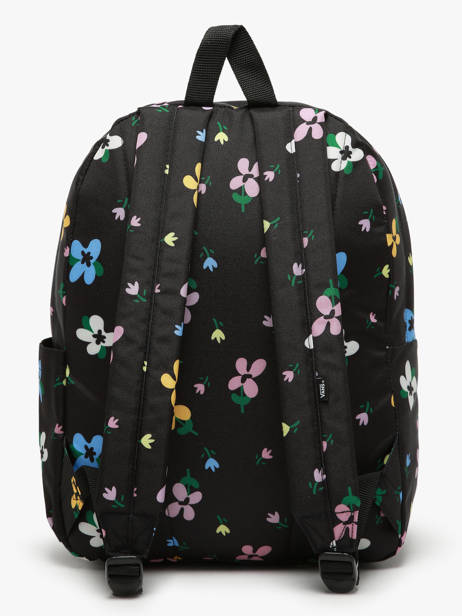 Sac Ã  Dos 1 Compartiment Vans Noir backpack VN000H4Y vue secondaire 3