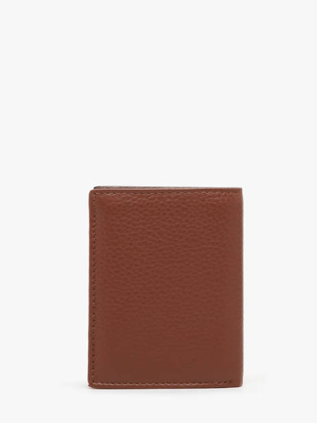 Portefeuille Cuir Yves renard Marron foulonne 23520 vue secondaire 3