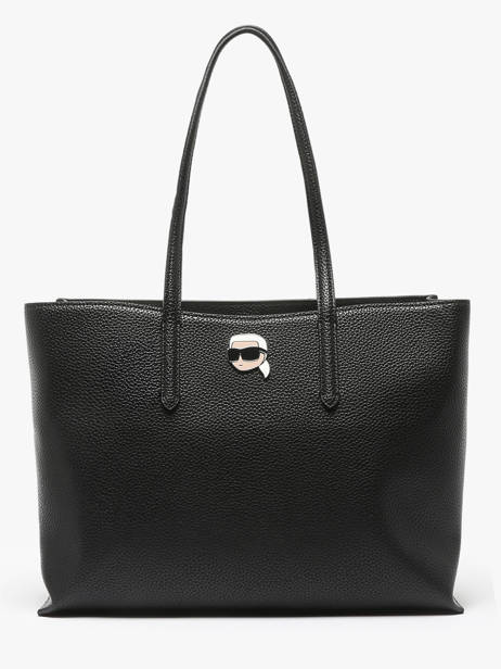 Sac PortÃ© Ã©paule K Ikon Polyurethane Karl lagerfeld Noir k ikon A1W30496