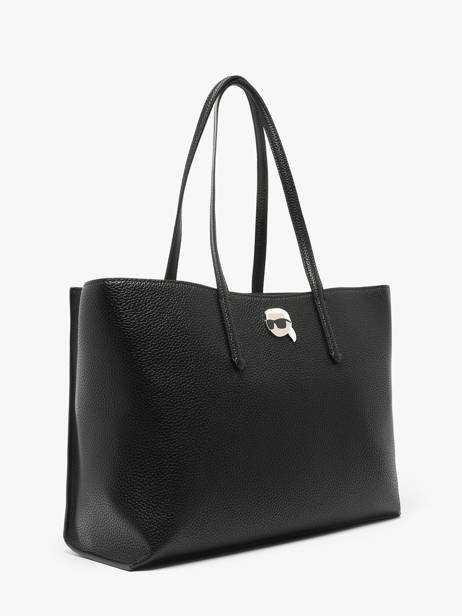 Sac PortÃ© Ã©paule K Ikon Polyurethane Karl lagerfeld Noir k ikon A1W30496 vue secondaire 1