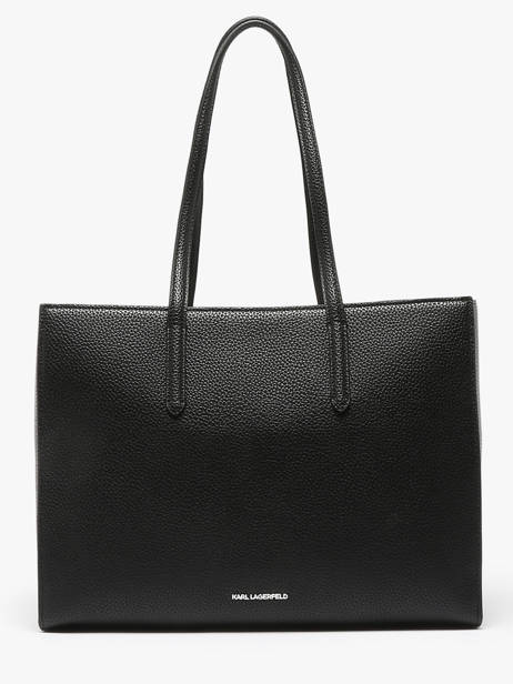 Sac PortÃ© Ã©paule K Ikon Polyurethane Karl lagerfeld Noir k ikon A1W30496 vue secondaire 3