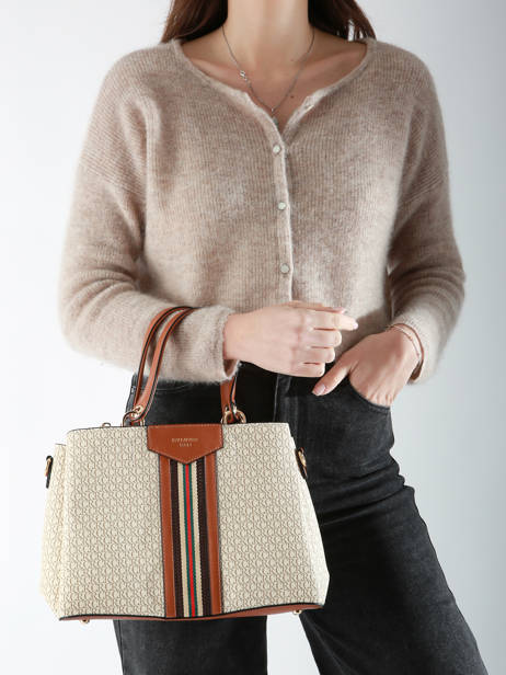 Sac PortÃ© Main Cr Miniprix Marron cr 8 vue secondaire 1