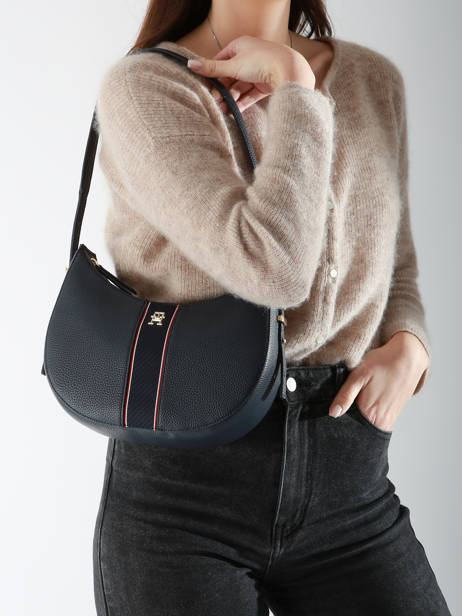 Sac PortÃ© Ã©paule Th Legacy Tommy hilfiger Bleu th legacy AW16899 vue secondaire 1