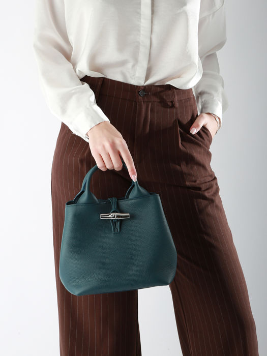 Longchamp Le roseau Sacs portÃ© main Bleu