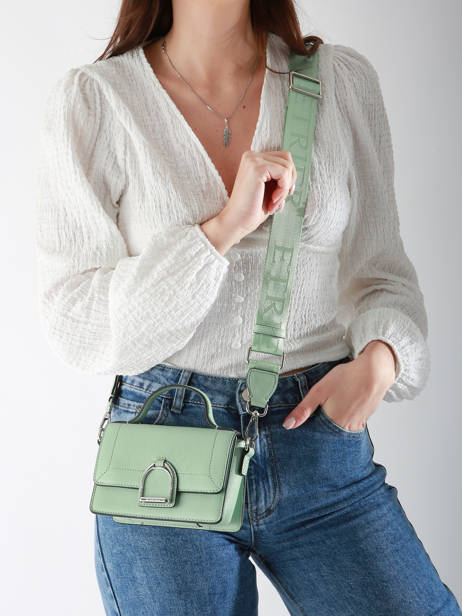 Sac BandouliÃ¨re Xs Altesse Cuir Etrier Vert altesse EALT048X vue secondaire 1
