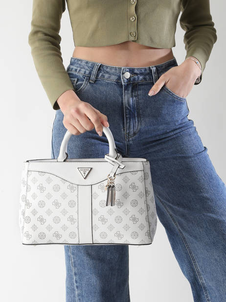 Sac Ã  Main Izzy Polyurethane Guess Blanc izzy PG952106 vue secondaire 1