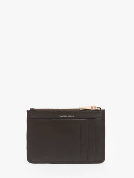 Porte-monnaie Othilia LÃ©opard Cuir Vanessa bruno Marron othilia 11V42156 vue secondaire 2