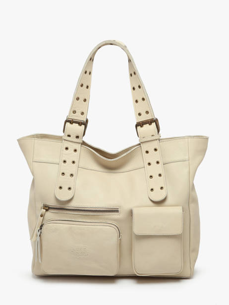 Sac Ã  Main Cargo Cuir Basilic pepper Beige cargo BCAR07