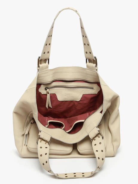 Sac Ã  Main Cargo Cuir Basilic pepper Beige cargo BCAR07 vue secondaire 3