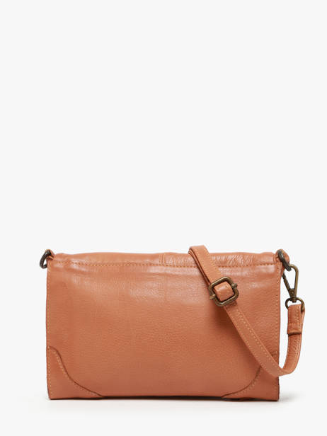 Sac BandouliÃ¨re Glam Eyelet Cuir Basilic pepper Marron glam eyelet BGLE43 vue secondaire 4
