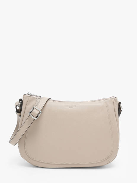 Sac BandouliÃ¨re Confort Cuir Hexagona Beige confort 466743