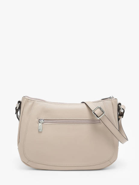 Sac BandouliÃ¨re Confort Cuir Hexagona Beige confort 466743 vue secondaire 4